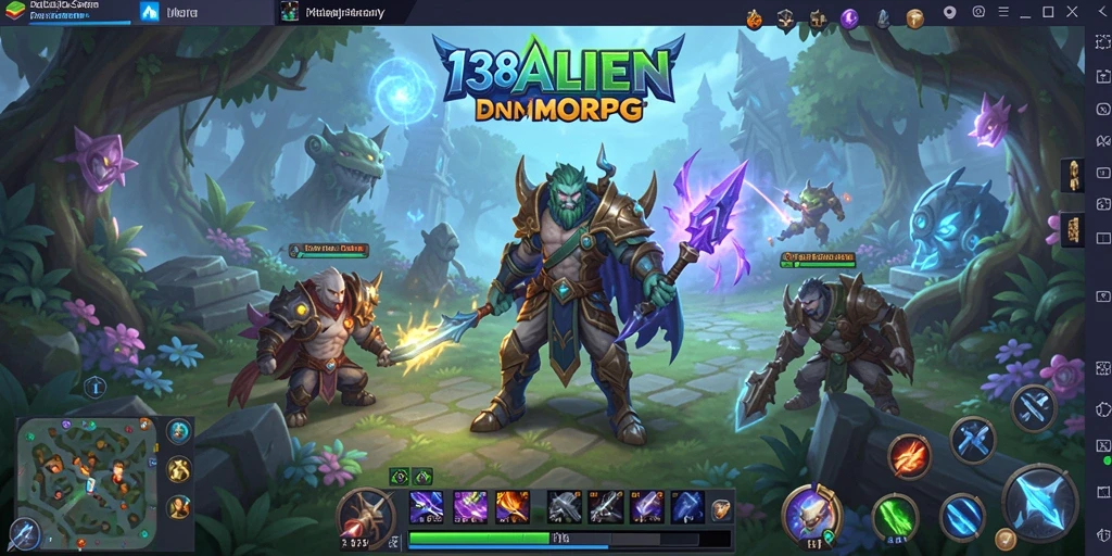 Tangkapan layar dari gameplay 138ALIEN yang menampilkan aksi pertarungan seru.