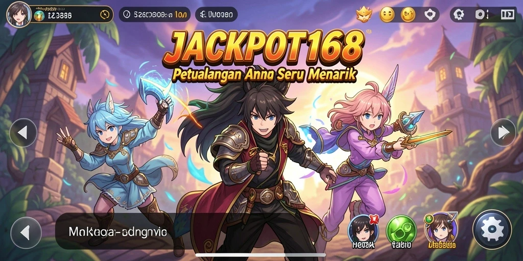 GAMBARAN GAMEMPLAY JACKPOT168 YANG SERU DAN MENARIK