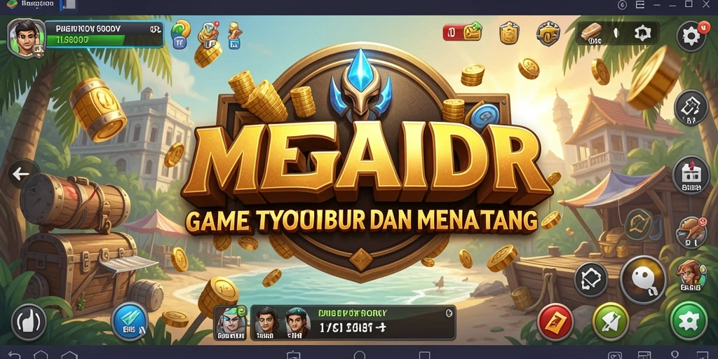 Tampilan gameplay MEGAIDR yang menarik dan interaktif.
