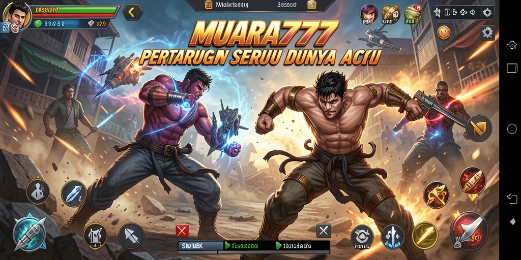 Tampilan gameplay seru dan penuh aksi dari MUARA777.