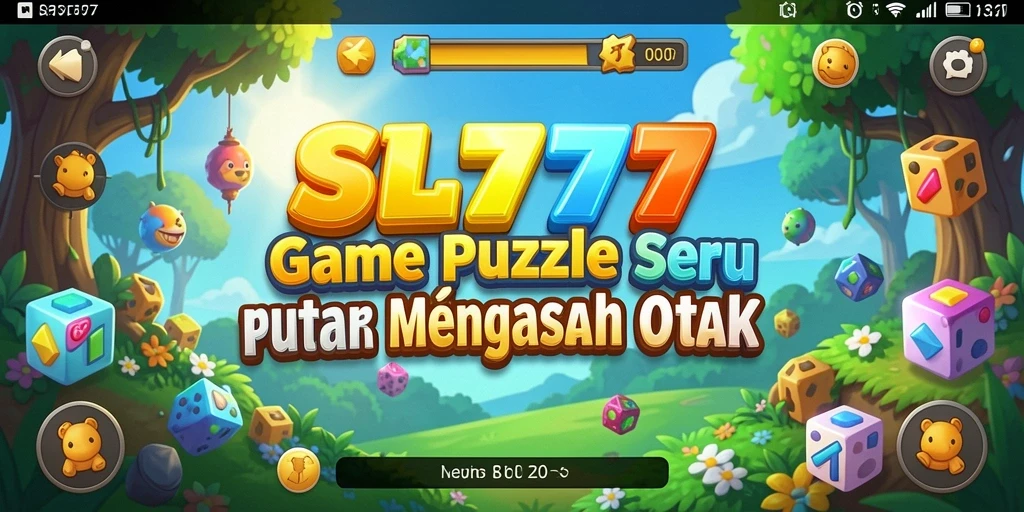 Screenshot SL777 menampilkan gameplay Puzzle yang menantang.