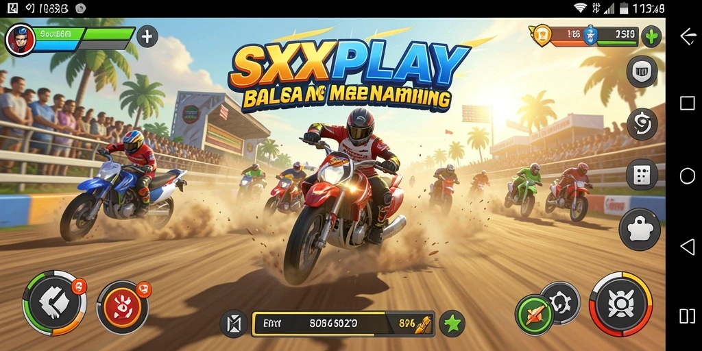 Gameplay Racing yang mendebarkan dan penuh aksi di SXXPLAY.