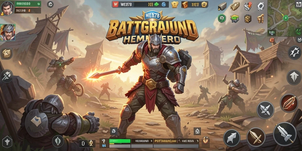 Tampilan gameplay WE878 yang menegangkan dan penuh aksi.