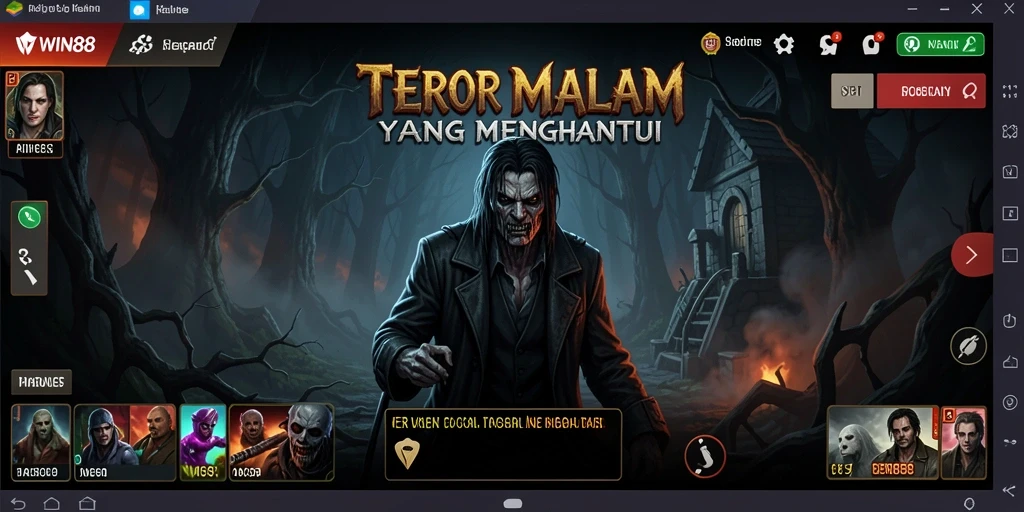 Gameplay seram penuh ketegangan dan misteri.