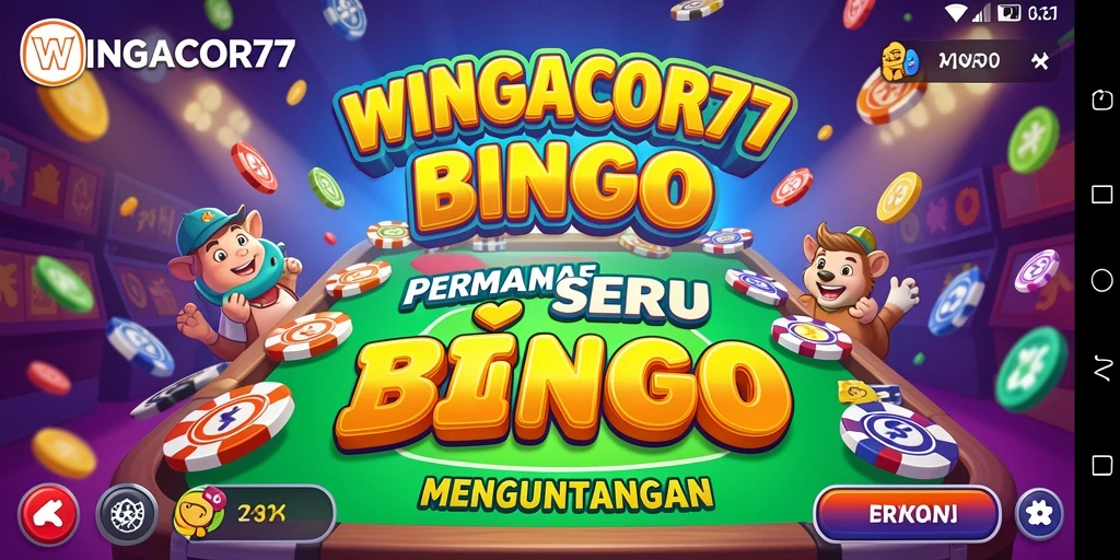 Tampilan menarik dari gameplay Bingo WINGACOR77 yang seru.